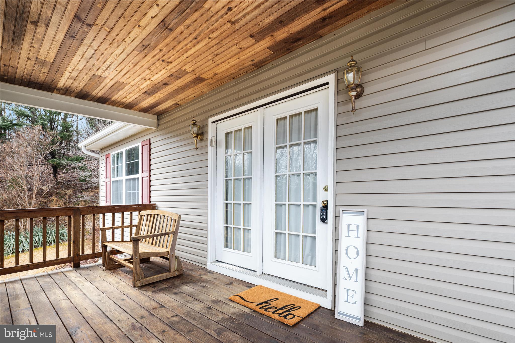 1057 Harmony Orchard Road Front Royal, VA 22630 - Photo 26 of 48 a view of a chairs on the deck