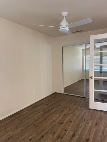wooden floor in an empty room