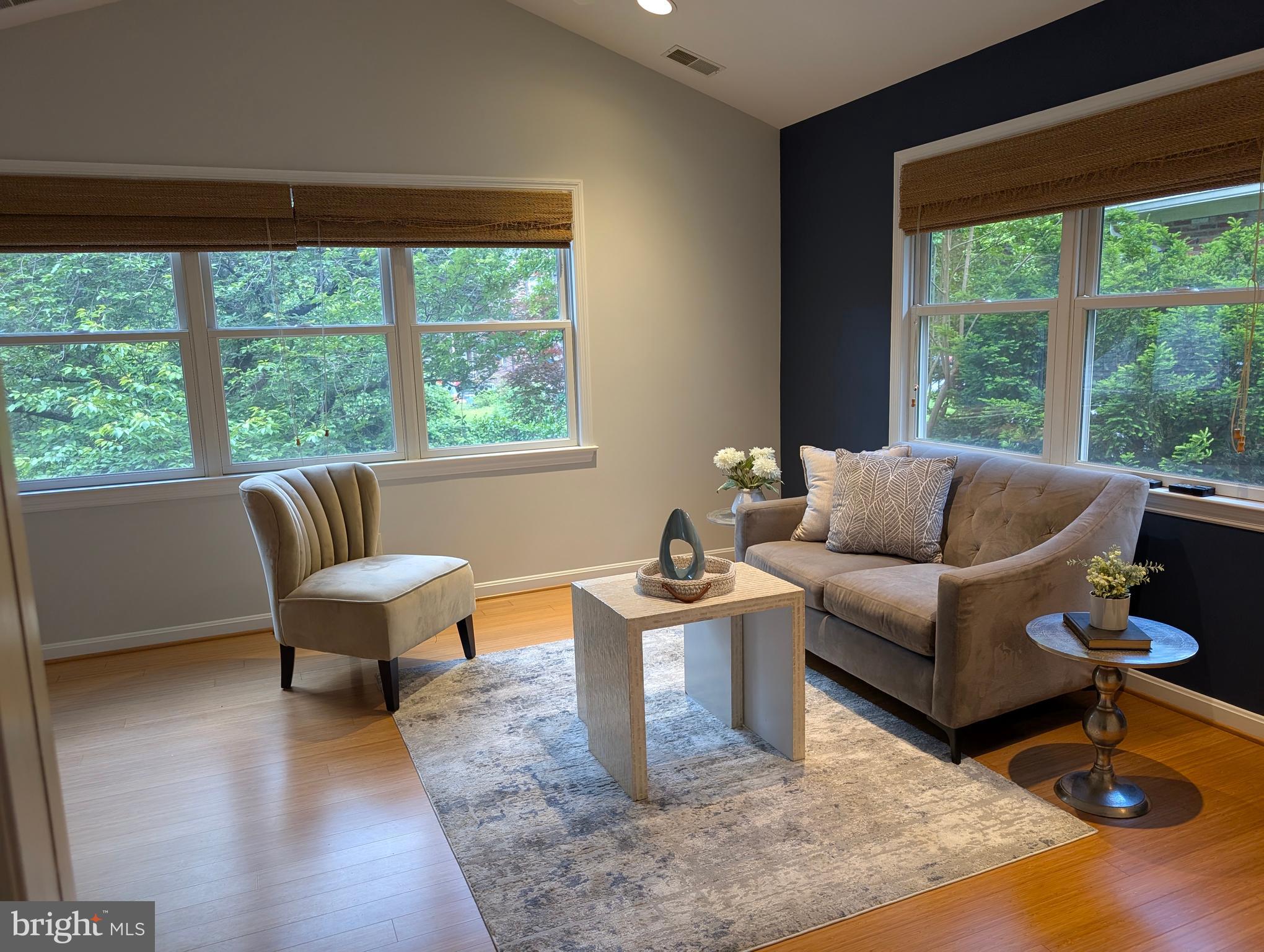 9510 Clement Road Silver Spring, MD 20910 - Photo 45 of 80 a living room with furniture and a large window