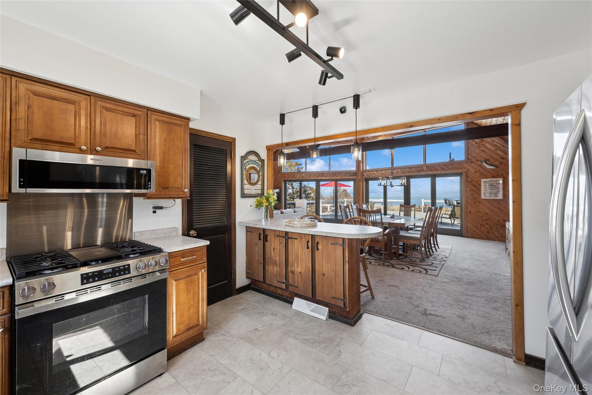 171 Harbor Beach Road Mount Sinai, NY 11766 - Photo 20 of 46 open to dining area and water views while you prepare your meals!