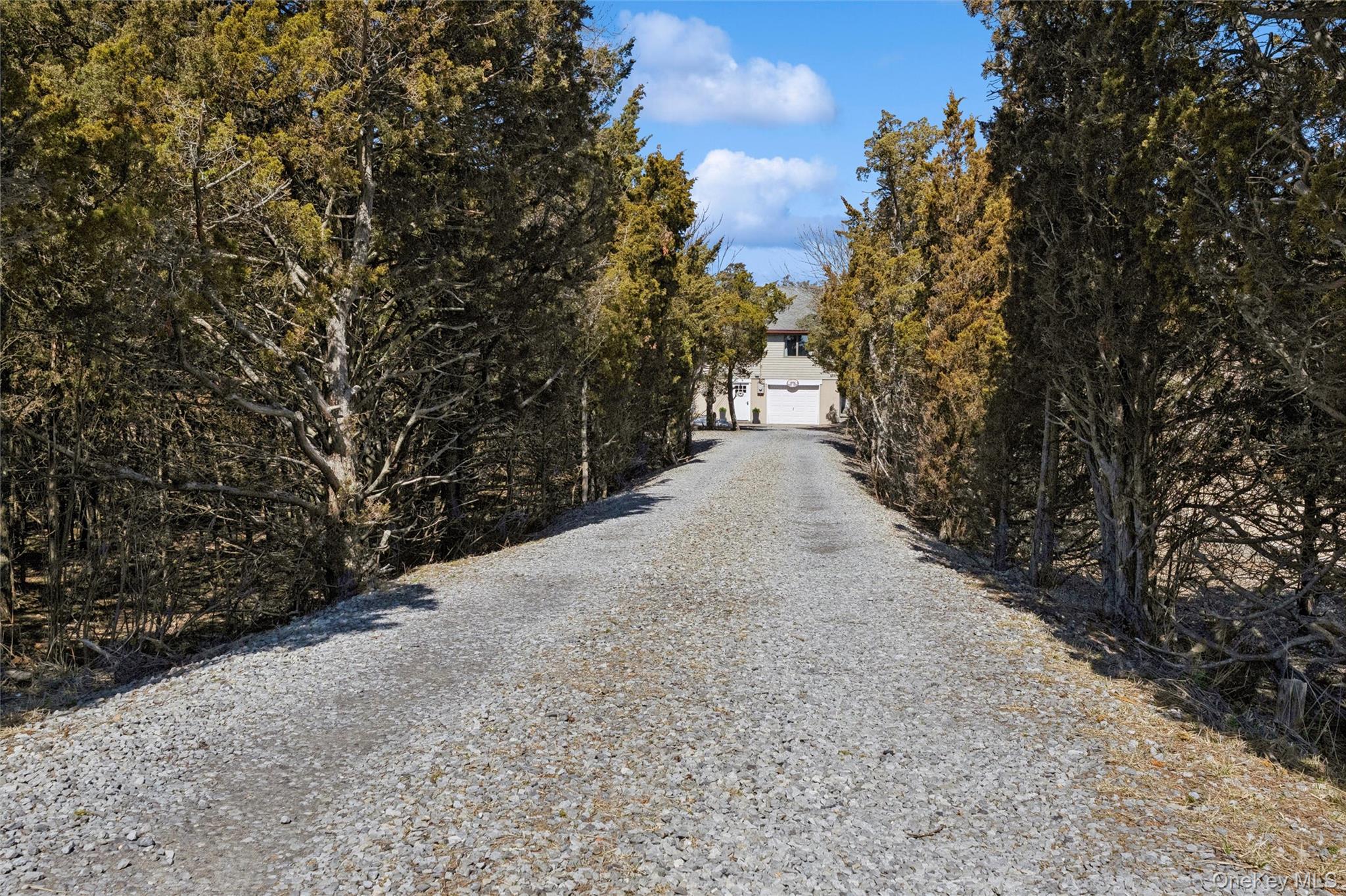 171 Harbor Beach Road Mount Sinai, NY 11766 - Photo 34 of 43 a view of a dirt road with trees in the background