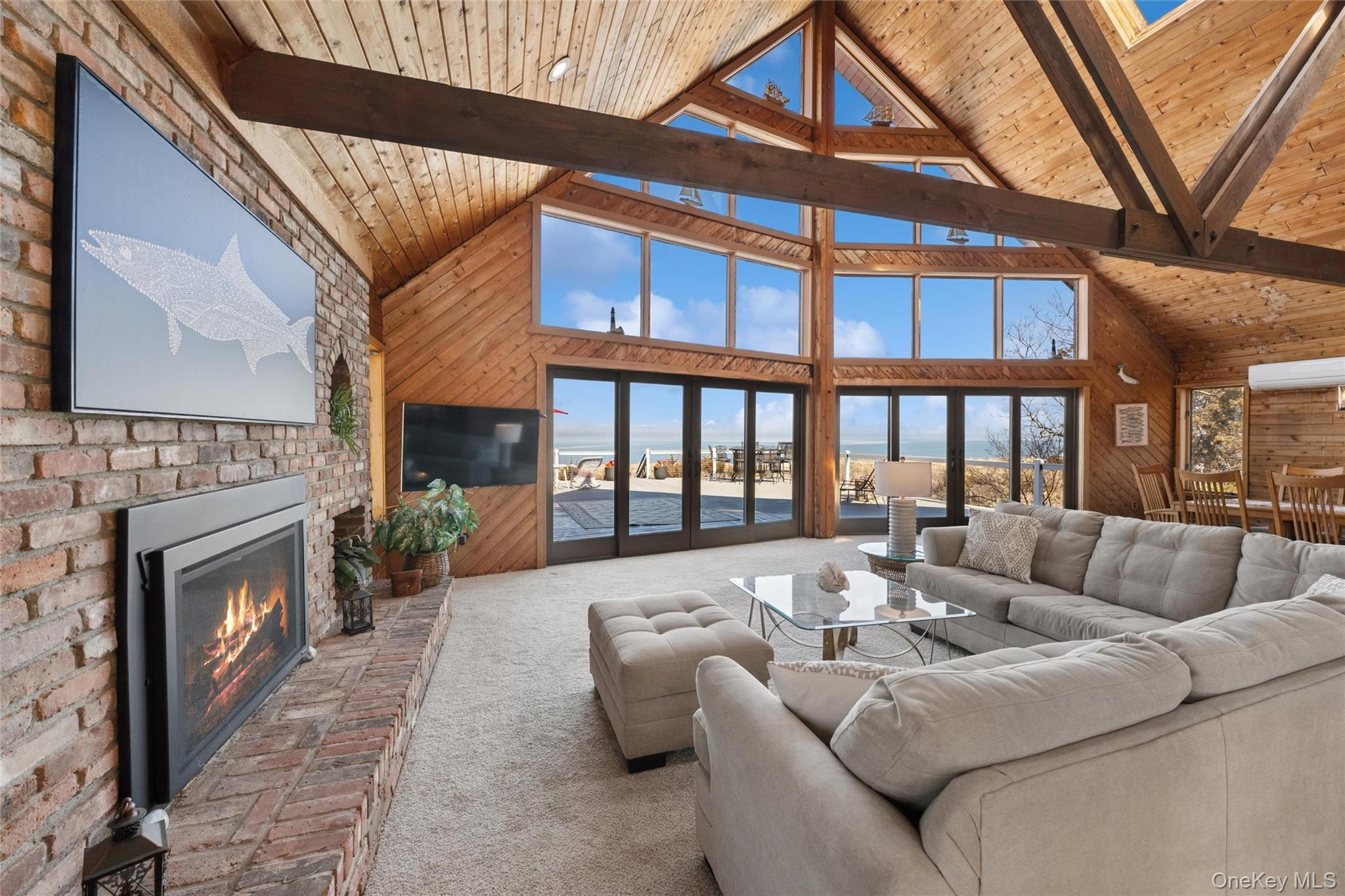 171 Harbor Beach Road Mount Sinai, NY 11766 - Photo 9 of 46 dramatic water views from living room