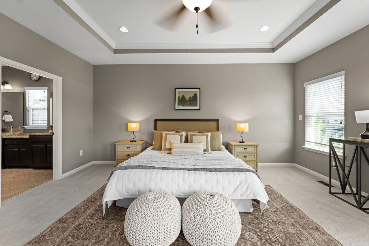 3026 Sunny Ridge Drive Odenton, MD 21113 - Photo 15 of 49 Primary Bedroom with Tray Ceiling.