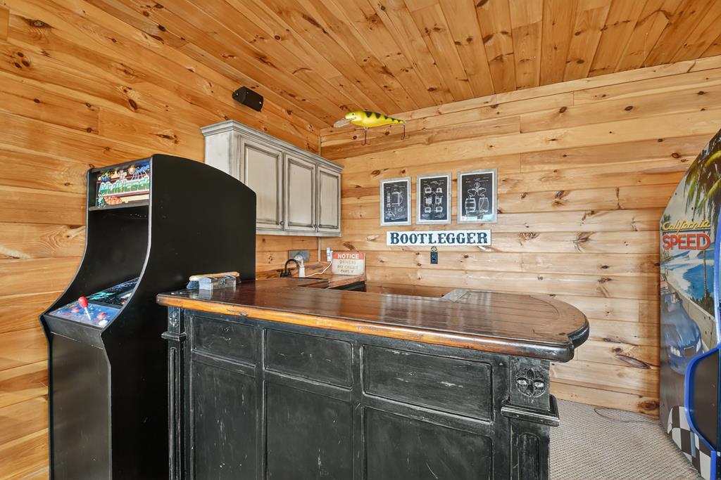 180 Cinnamon Bear Road Mineral Bluff, GA 30559 - Photo 50 of 76 a kitchen with a sink appliances and cabinets