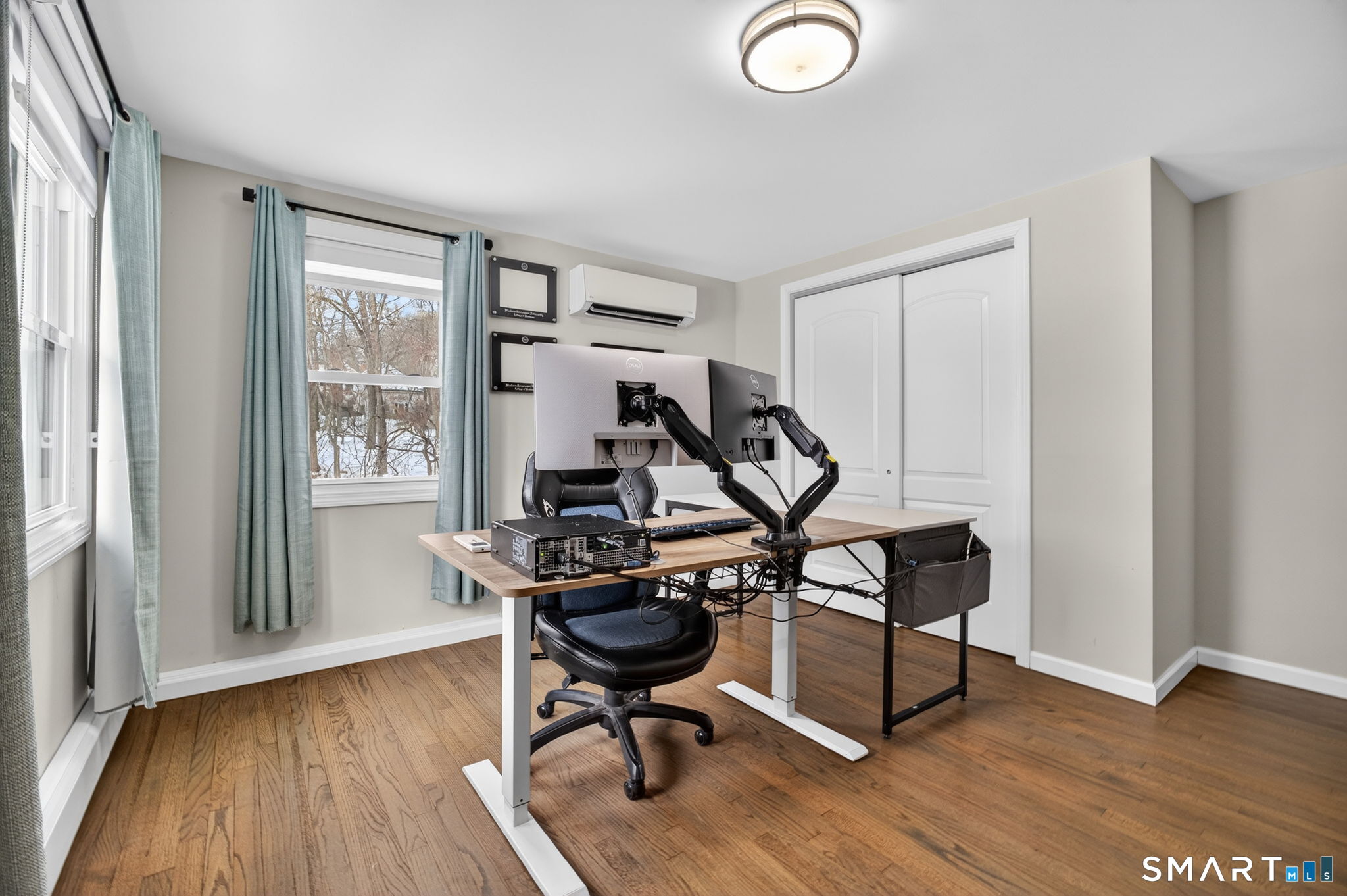 375 Sea Hill Road North Branford, CT 06471 - Photo 30 of 40 a view of a workspace with furniture and a window