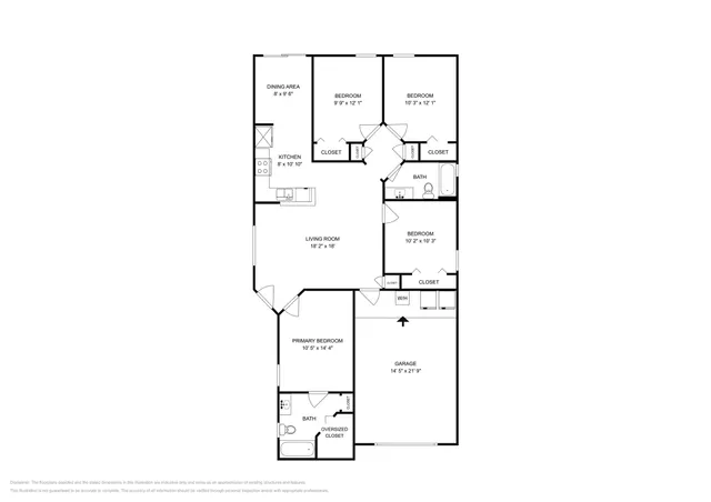 $1,559 | 3114 Kelling Street, Houston, TX 77045