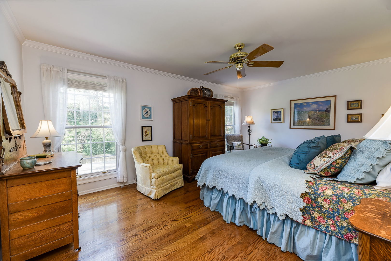 1S771 Carrol Gate Road Wheaton, IL 60189 - Photo 20 of 42 a bedroom with two beds and a window