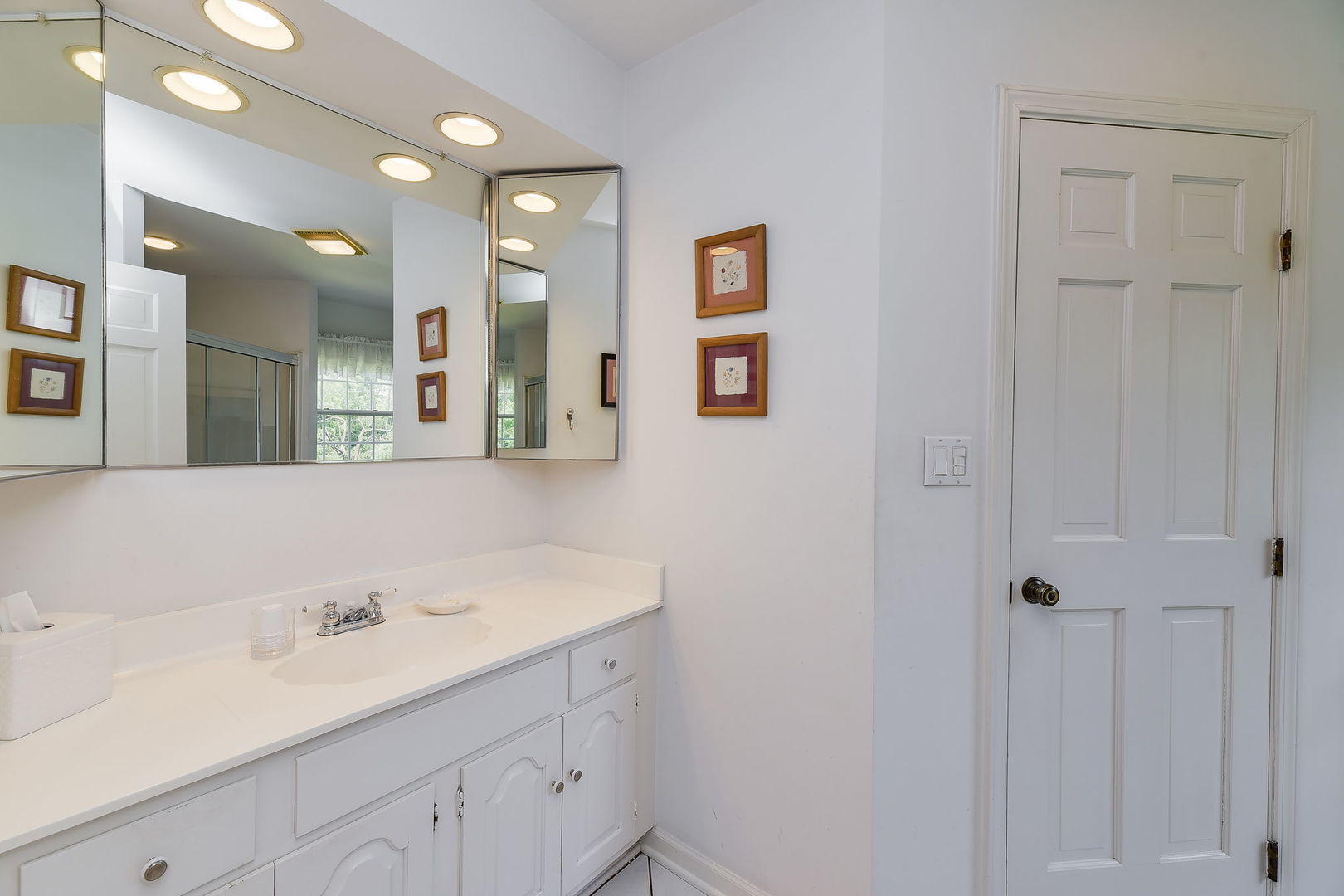 1S771 Carrol Gate Road Wheaton, IL 60189 - Photo 22 of 42 a bathroom with a sink and a mirror