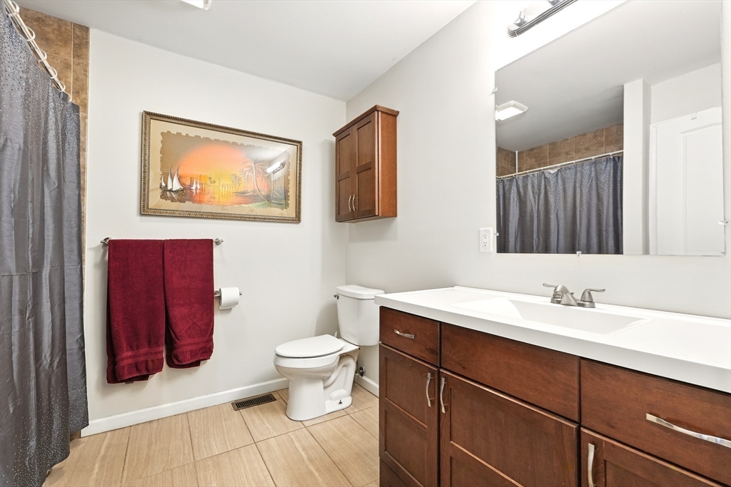 47 Old Chester Road Huntington, MA 01050 - Photo 14 of 36 a bathroom with a sink and a mirror