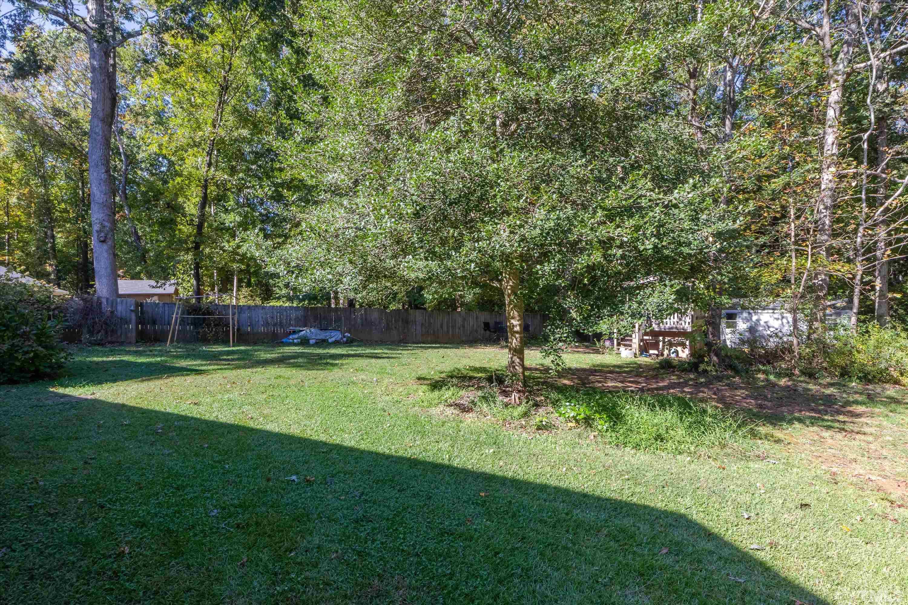 5149 Shield Circle Raleigh, NC 27603 - Photo 38 of 41 a view of backyard with green space
