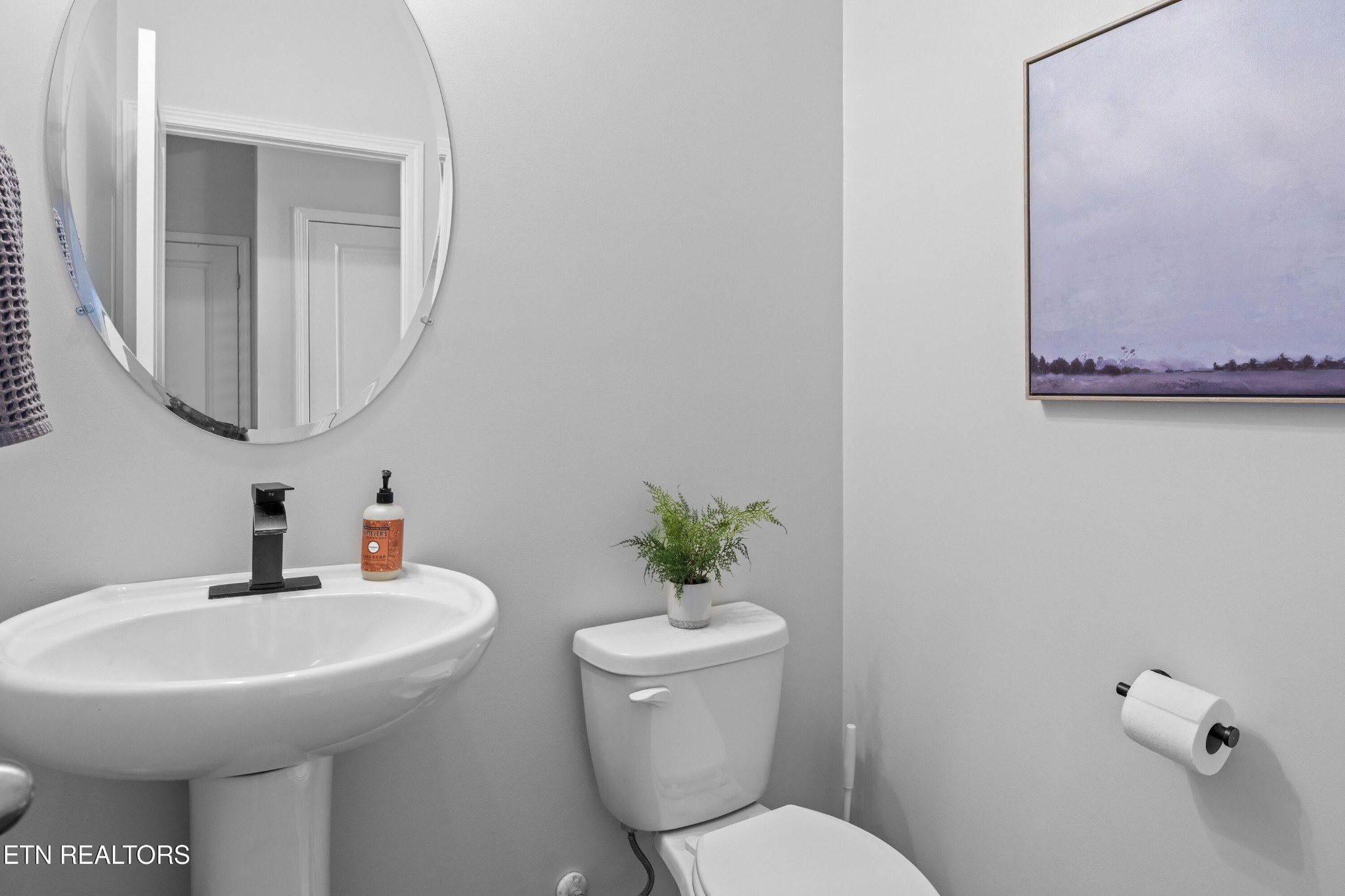 6150 Pembridge Road Knoxville, TN 37912 - Photo 17 of 34 a bathroom with a sink mirror and toilet