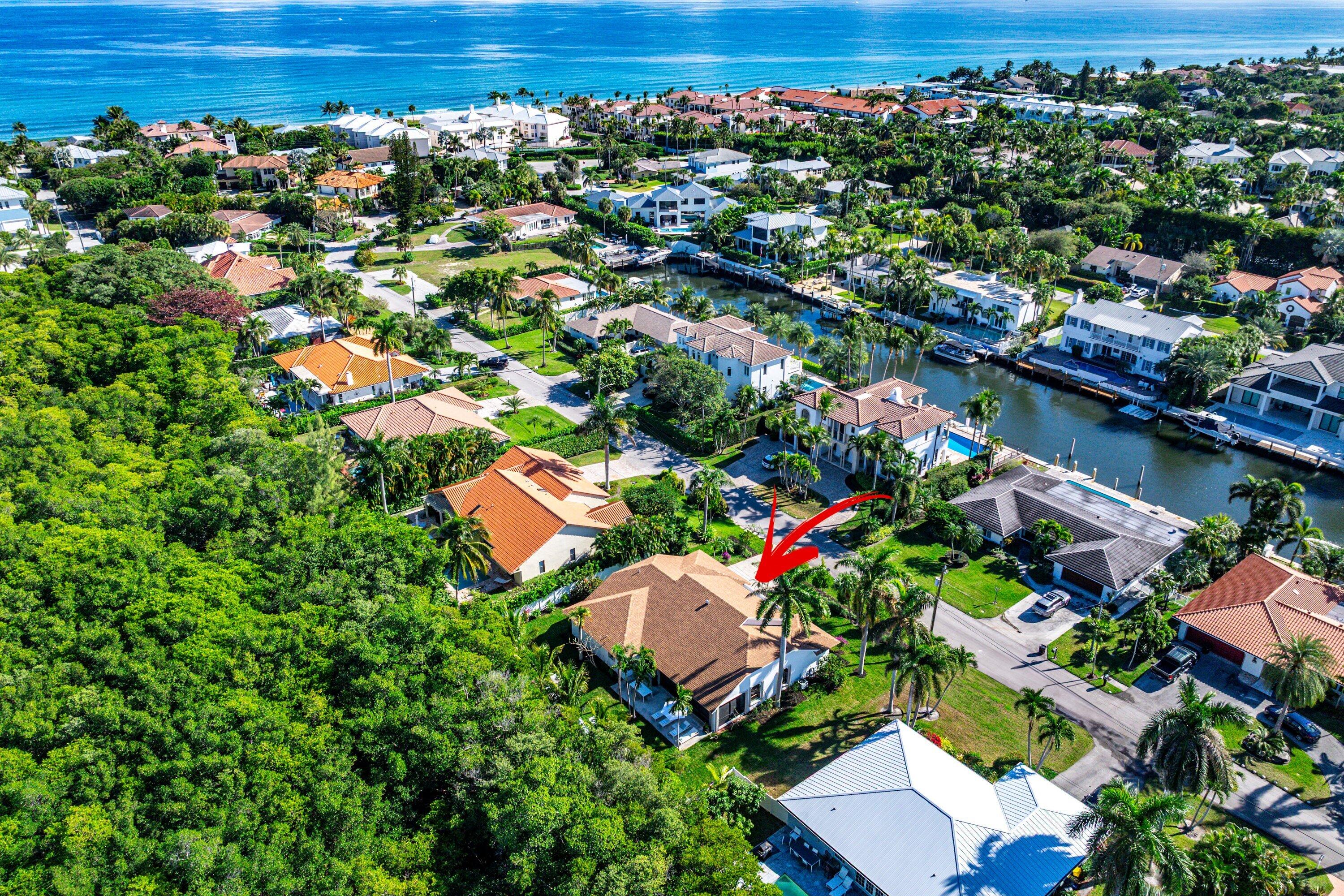 48 Harbour Drive North Ocean Ridge, FL 33435 - Photo 21 of 25 an aerial view of multiple house