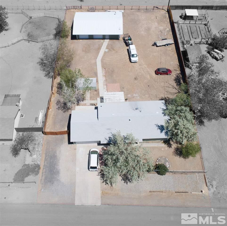 213 Ring Road Dayton, NV 89403 - Photo 38 of 40 an aerial view of a house with a yard