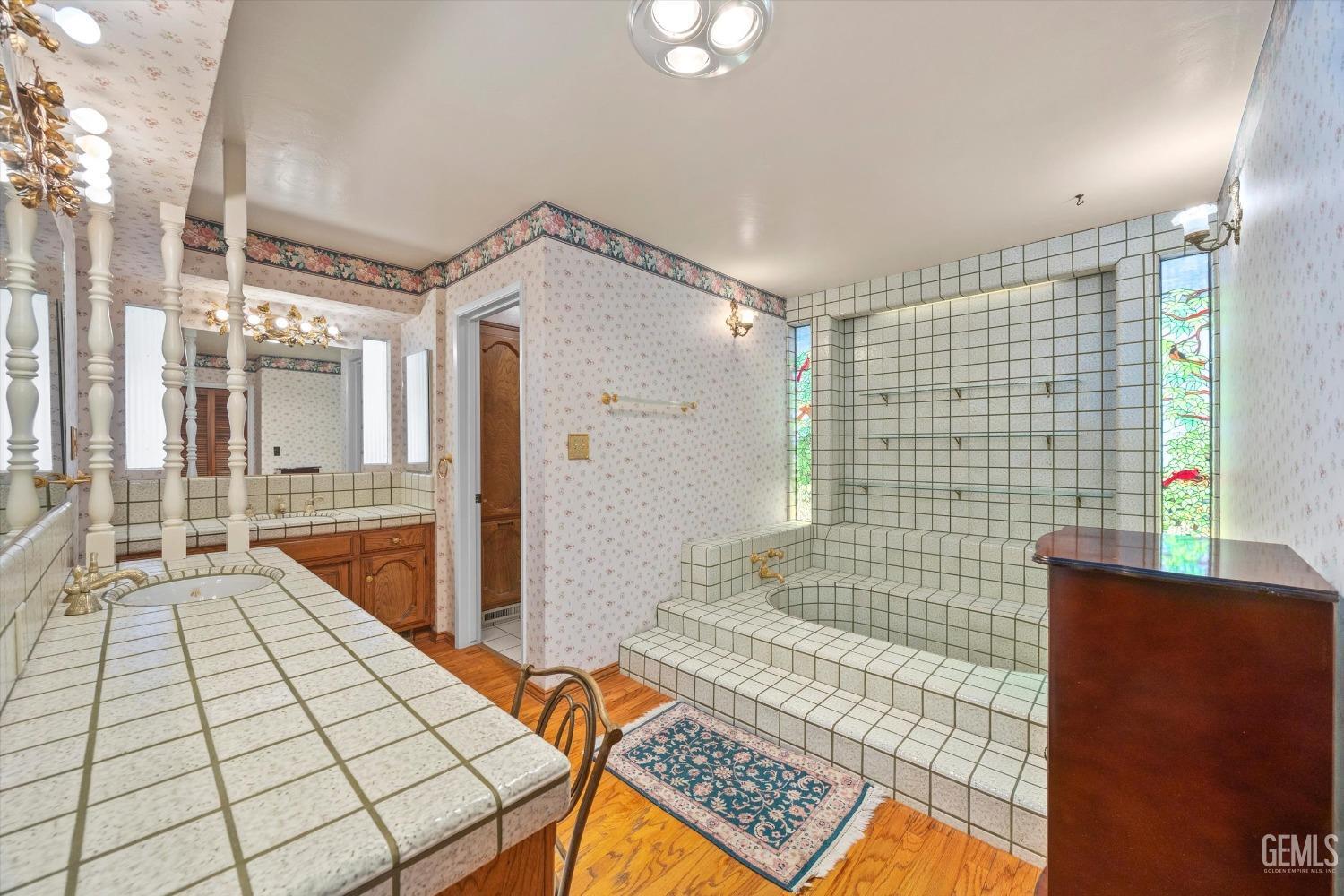 Undisclosed Address Bakersfield, CA 93313 - Photo 29 of 45 a bathroom with a shower