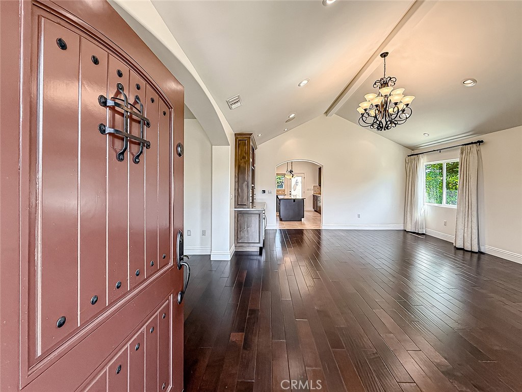 5960 Balcom Avenue Encino, CA 91316 - Photo 4 of 58 a view of an entryway with wooden floor