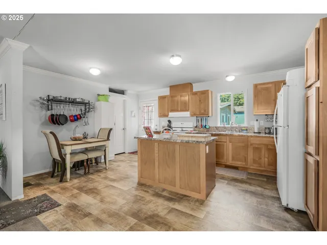 a view of living room with furniture and a couch