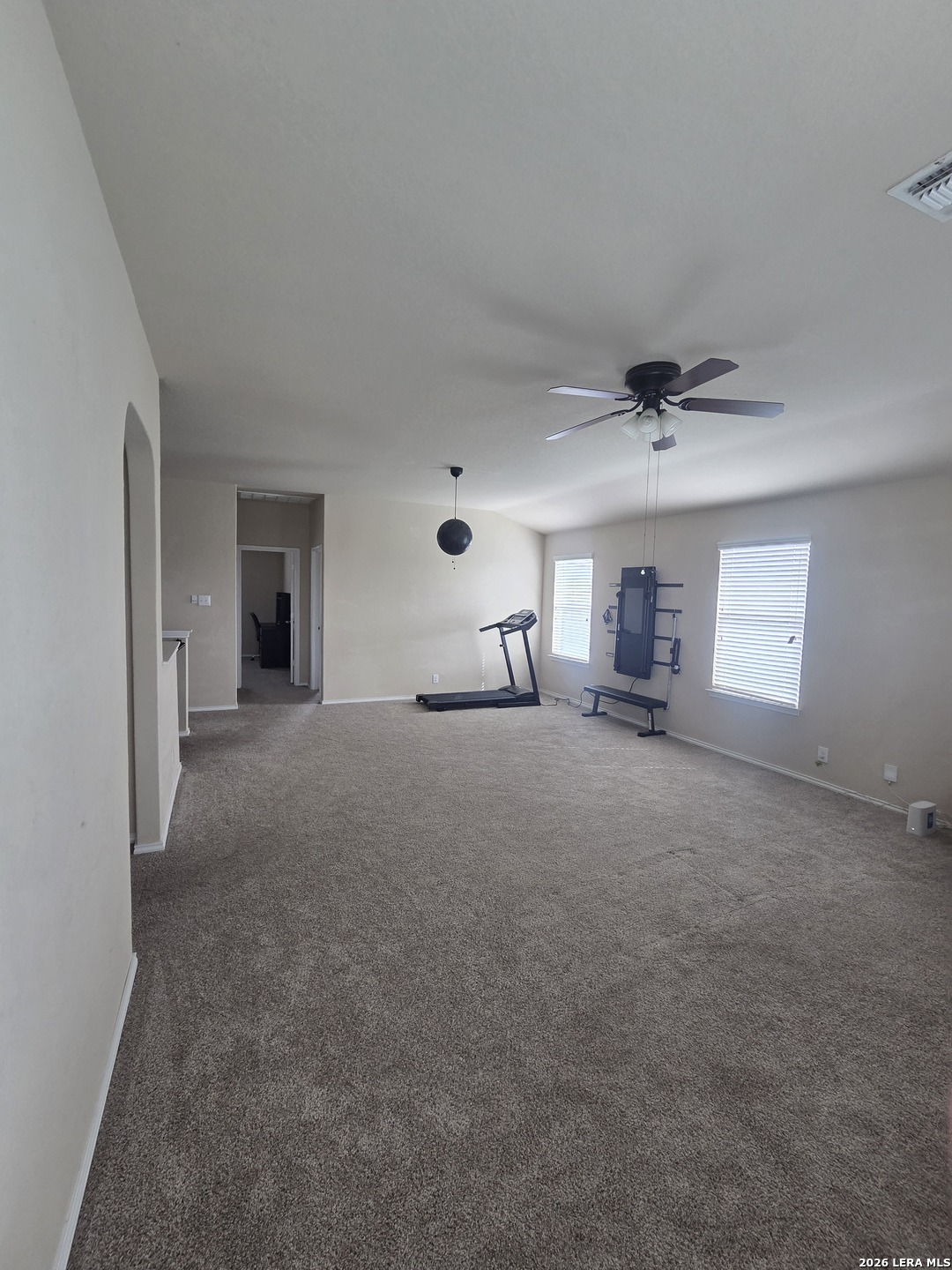 6024 Harvest Ranch San Antonio, TX 78244 - Photo 22 of 31 a view of empty room with a fireplace