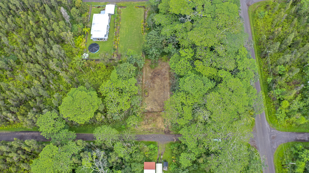 14-3439 Hilo Road Pahoa, HI 96778 - Photo 18 of 19 a view of a garden with a building