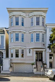 a close up of a mirror