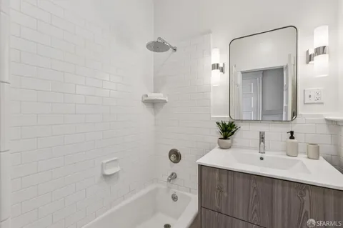 a view of a garage with furniture