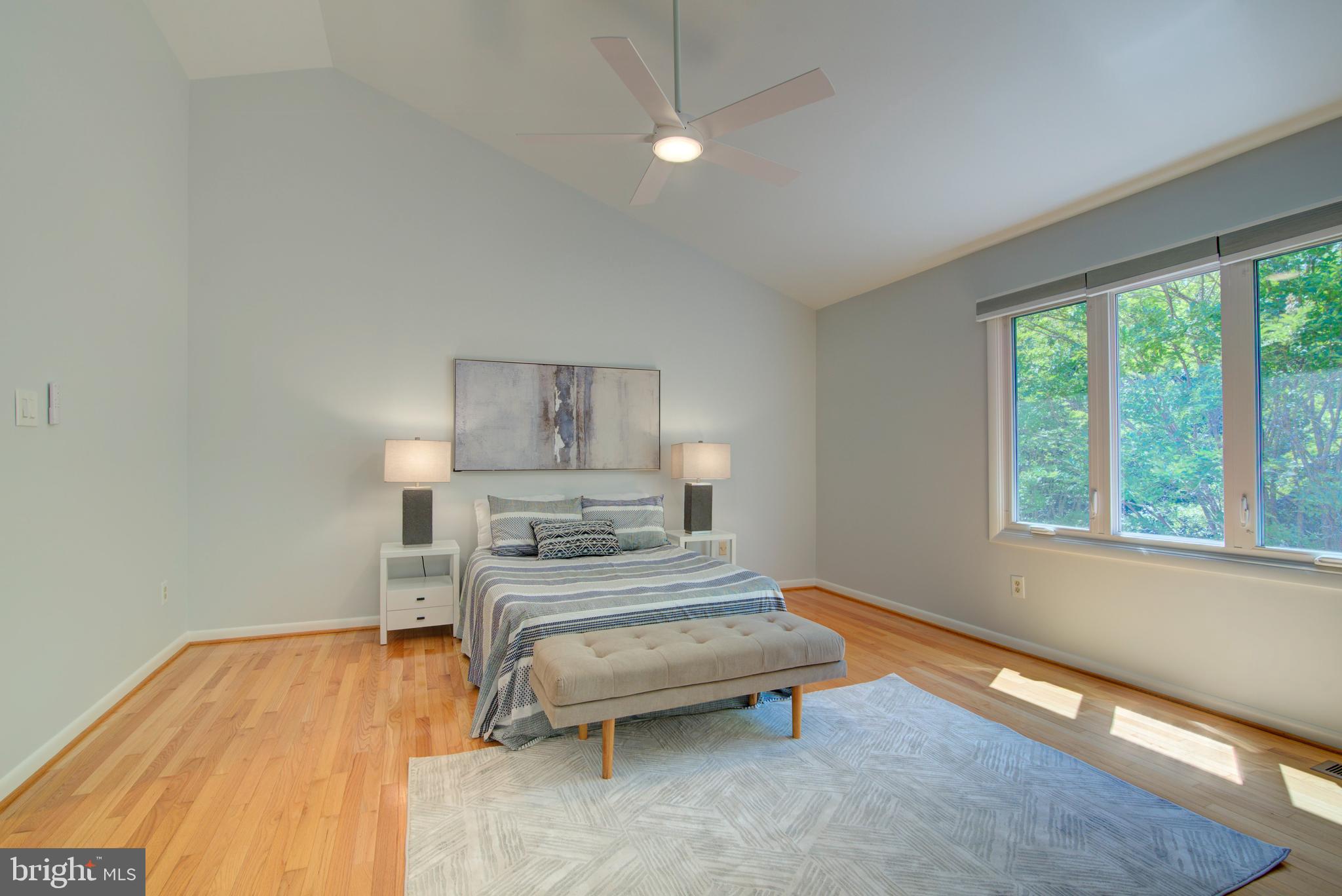 11619 Chapel Cross Way Reston, VA 20194 - Photo 19 of 33 Vaulted Ceiling, Windows Overlooking Trees, Garden