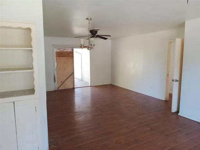 wooden floor in an empty room