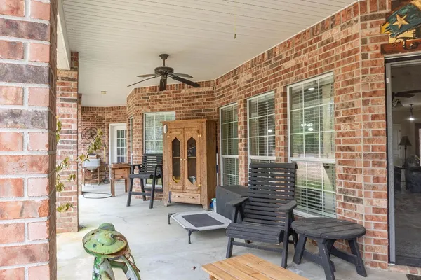 a view of outdoor space with playground and green space