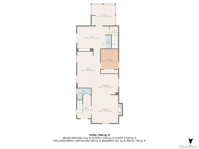 a view of a house with a patio