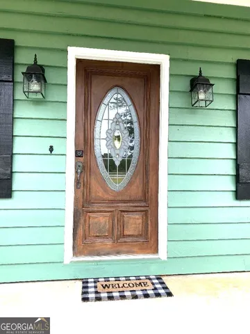 a picture of a door of a house