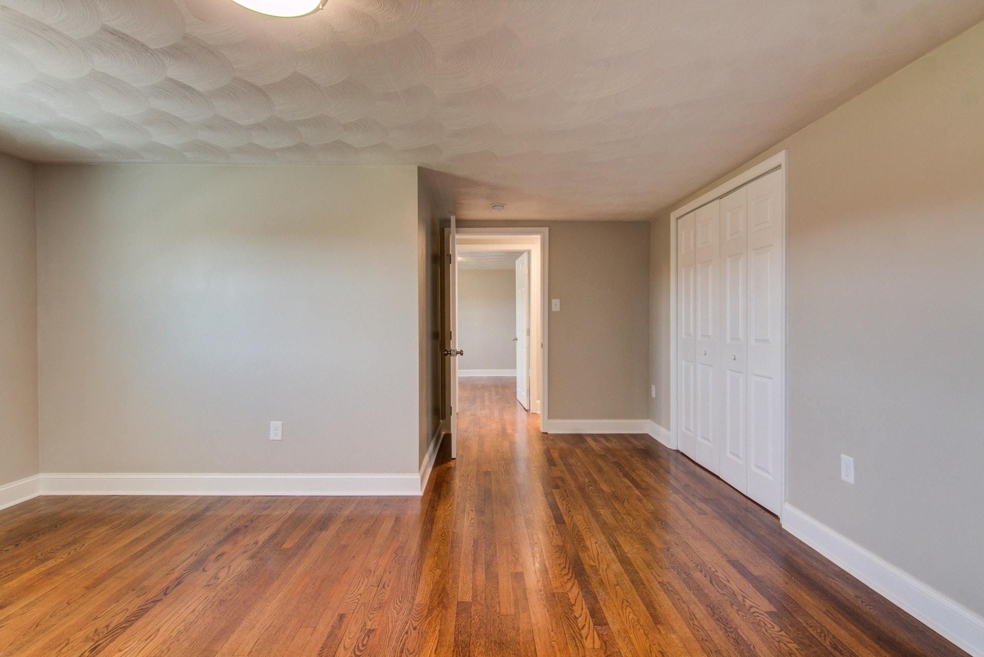 452 Lucy Wade Road Rocky Mount, VA 24151 - Photo 42 of 74 a view of a room with wooden floor and a window