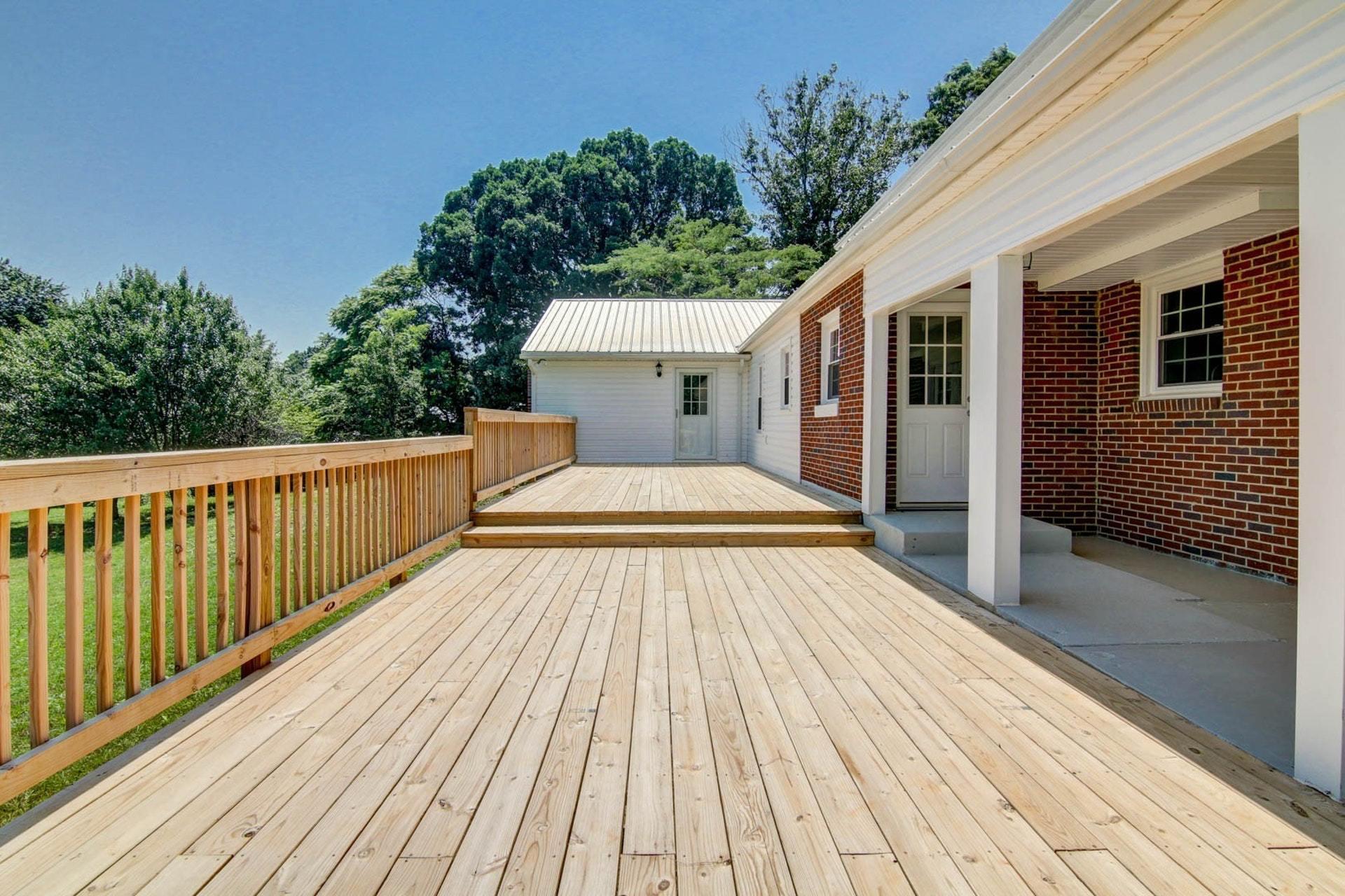 452 Lucy Wade Road Rocky Mount, VA 24151 - Photo 72 of 74 a view of a house with wooden floor