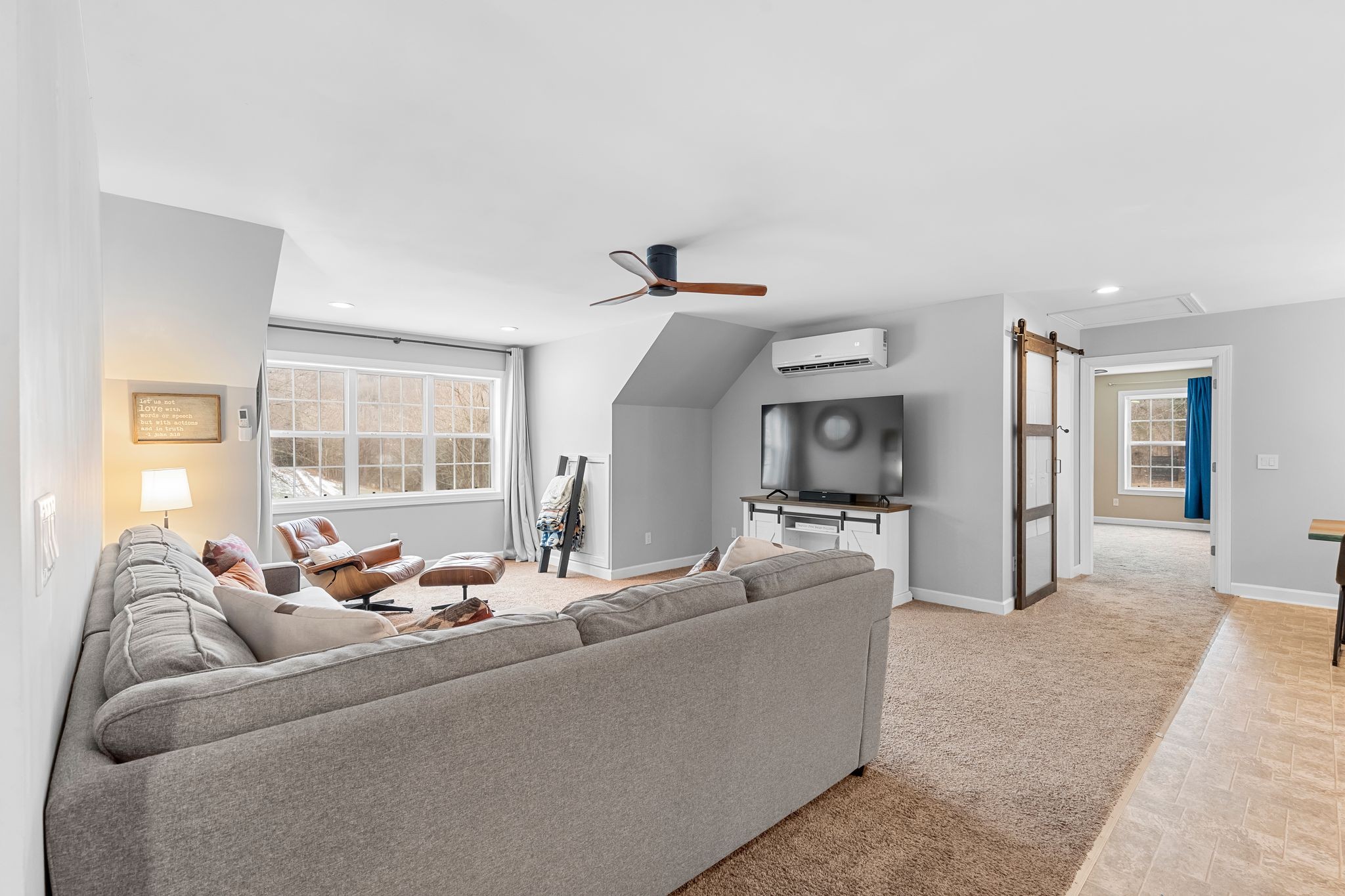 7401 Burks Hollow Road Christiana, TN 37037 - Photo 13 of 56 a living room with furniture and a large window