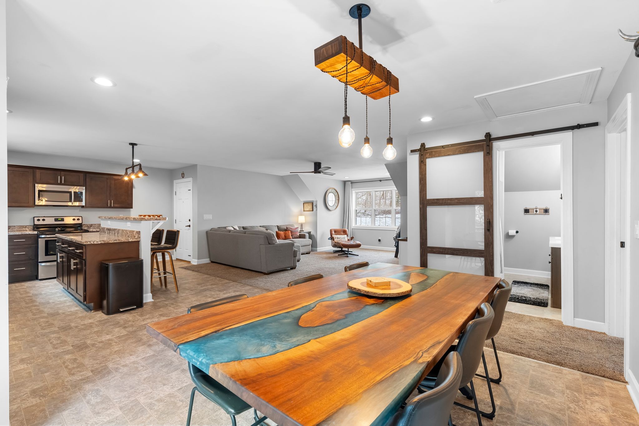 7401 Burks Hollow Road Christiana, TN 37037 - Photo 22 of 56 a view of a dining room with furniture