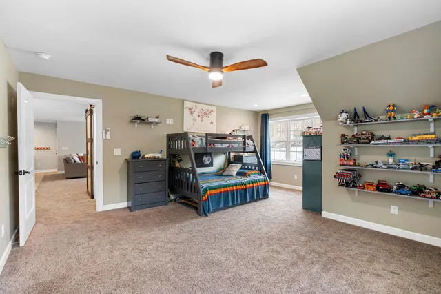 a view of an chairs in the room