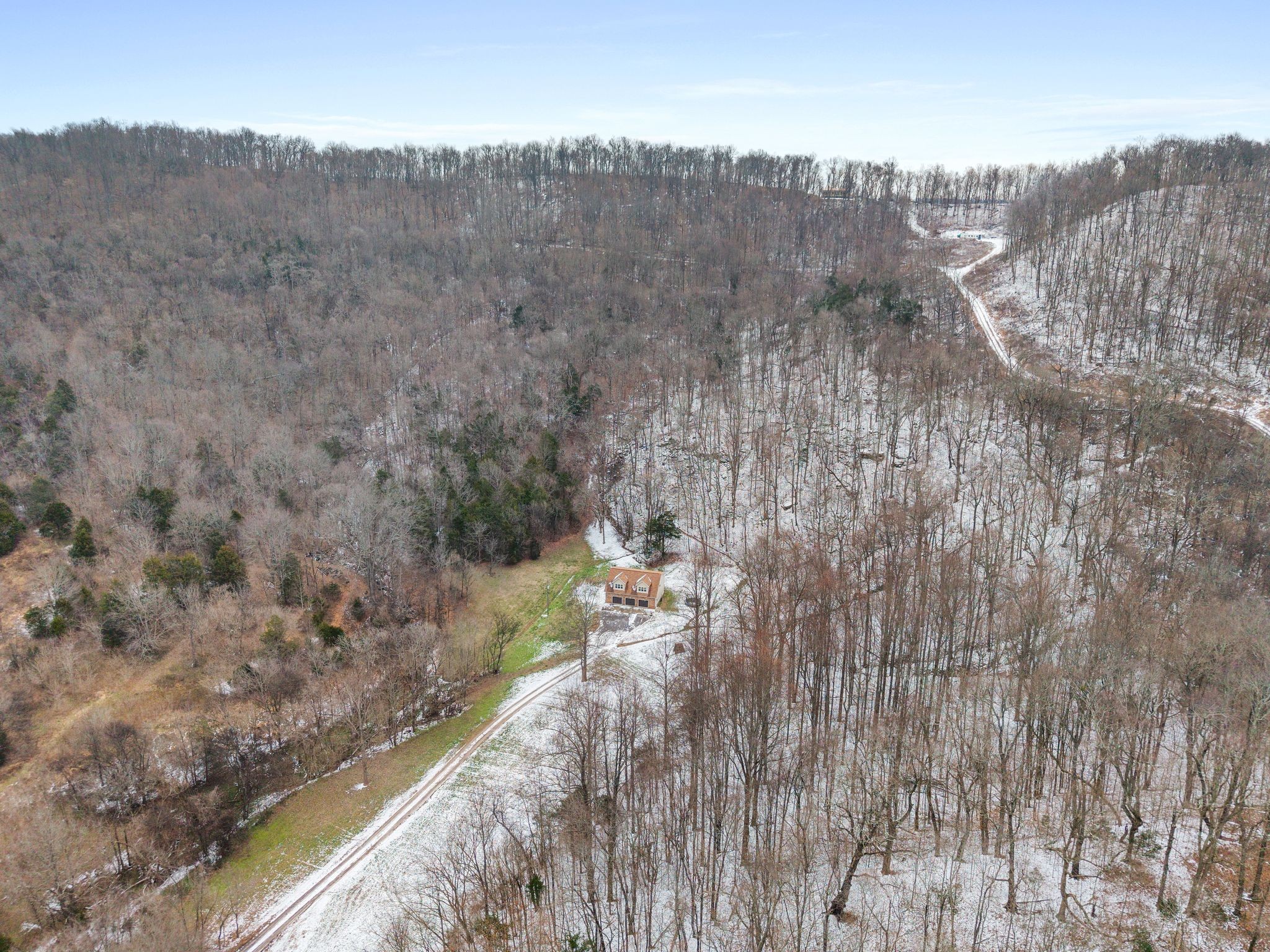 7401 Burks Hollow Road Christiana, TN 37037 - Photo 45 of 56 a view of a forest with mountains in the background