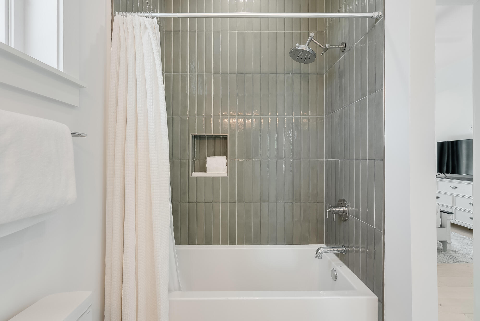 212 South Gulf Drive Santa Rosa Beach, FL 32459 - Photo 53 of 68 a bathroom with a bathtub and a shower