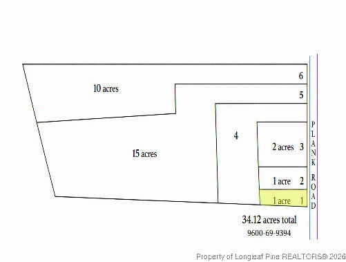 Lot 1 South Plank Road Sanford, NC 27330 - Photo 5 of 5 Proposed Lot #1