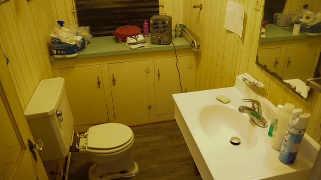 307 North Maria Street Hebbronville, TX 78361 - Photo 9 of 13 a bathroom with a sink and toilet