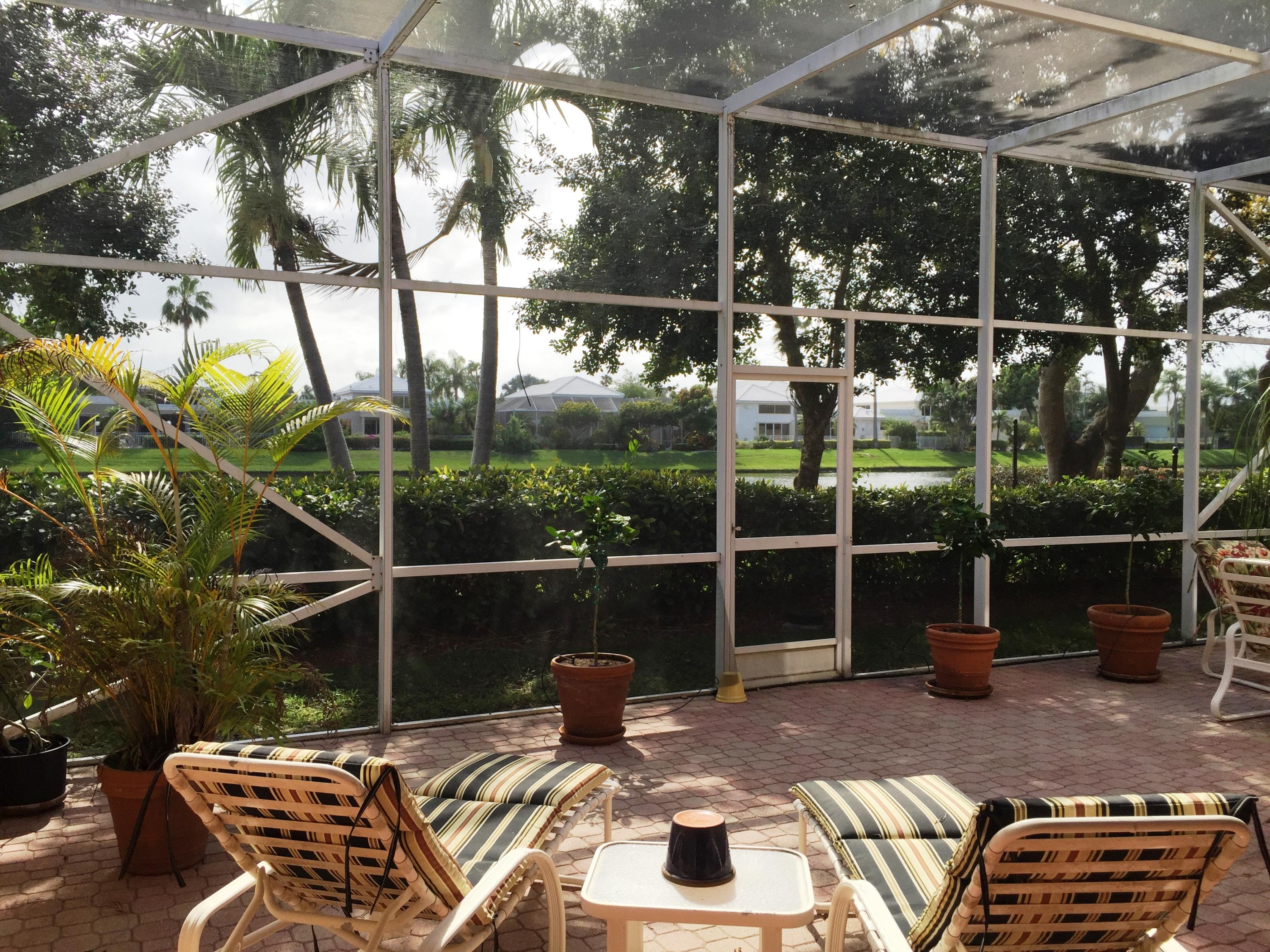 5254 Windsor Parke Drive Boca Raton, FL 33496 - Photo 25 of 25 a outdoor view with a sitting space