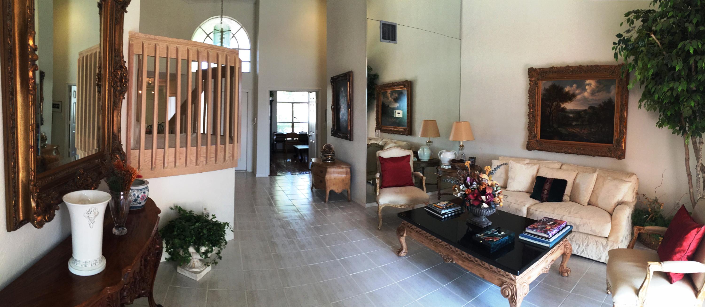 5254 Windsor Parke Drive Boca Raton, FL 33496 - Photo 6 of 25 a living room with furniture and a potted plant