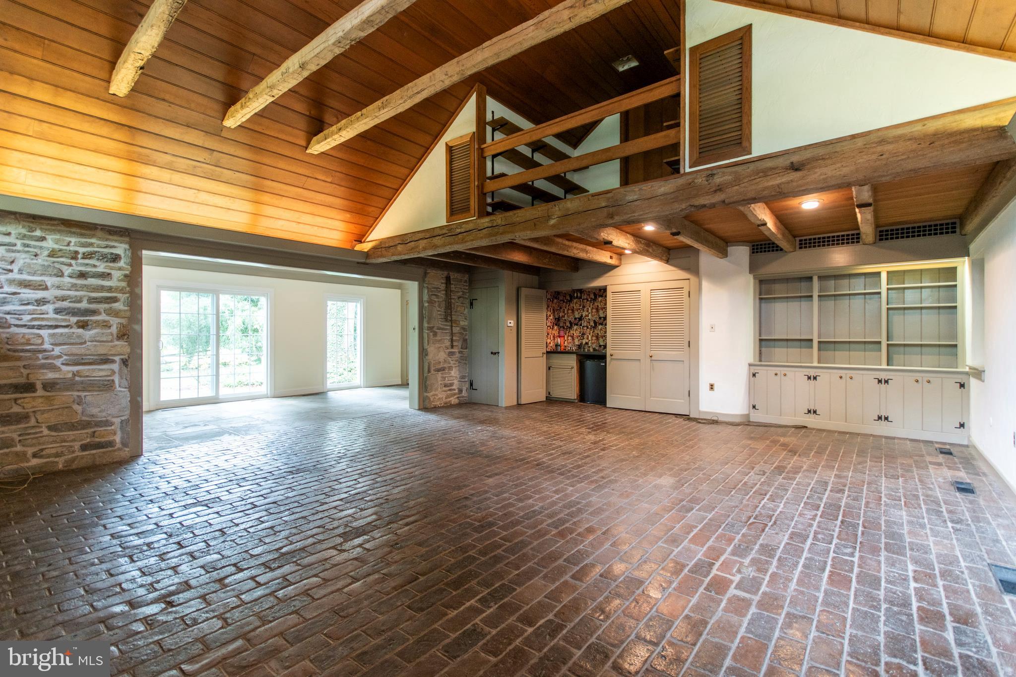 1436 Amity Road Rydal, PA 19046 - Photo 14 of 30 Exposed beams, built ins and loft