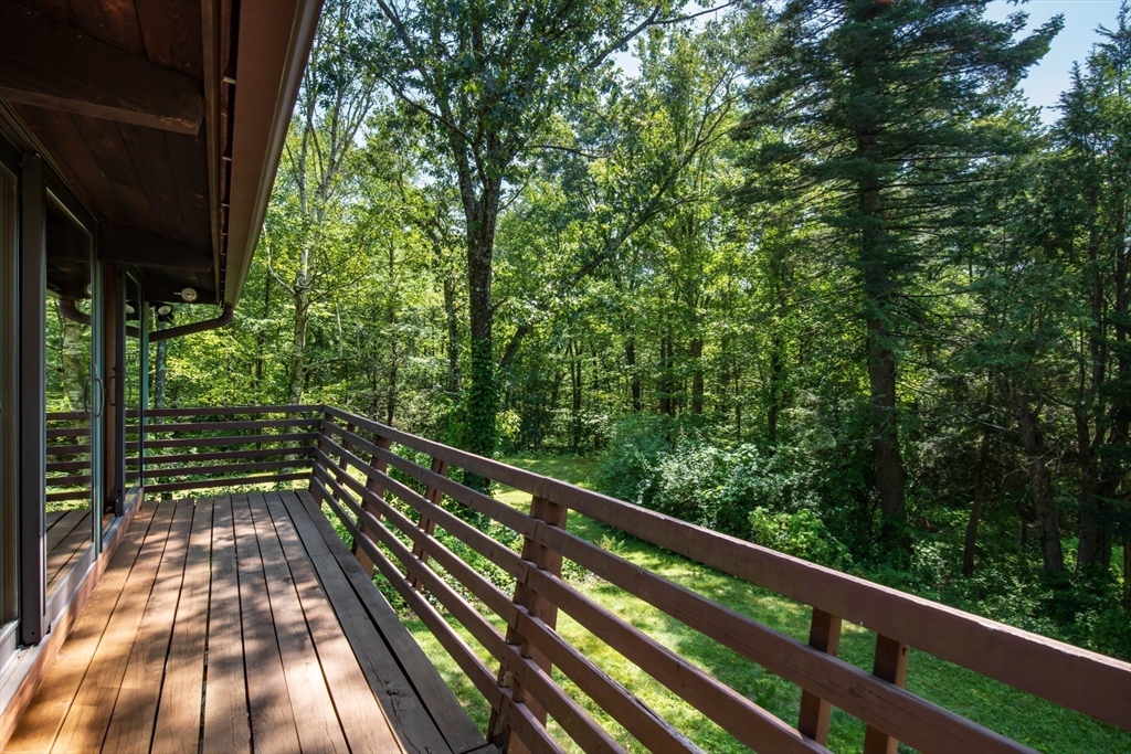 15 Cole Road Williamsburg, MA 01039 - Photo 32 of 35 a view of balcony and yard