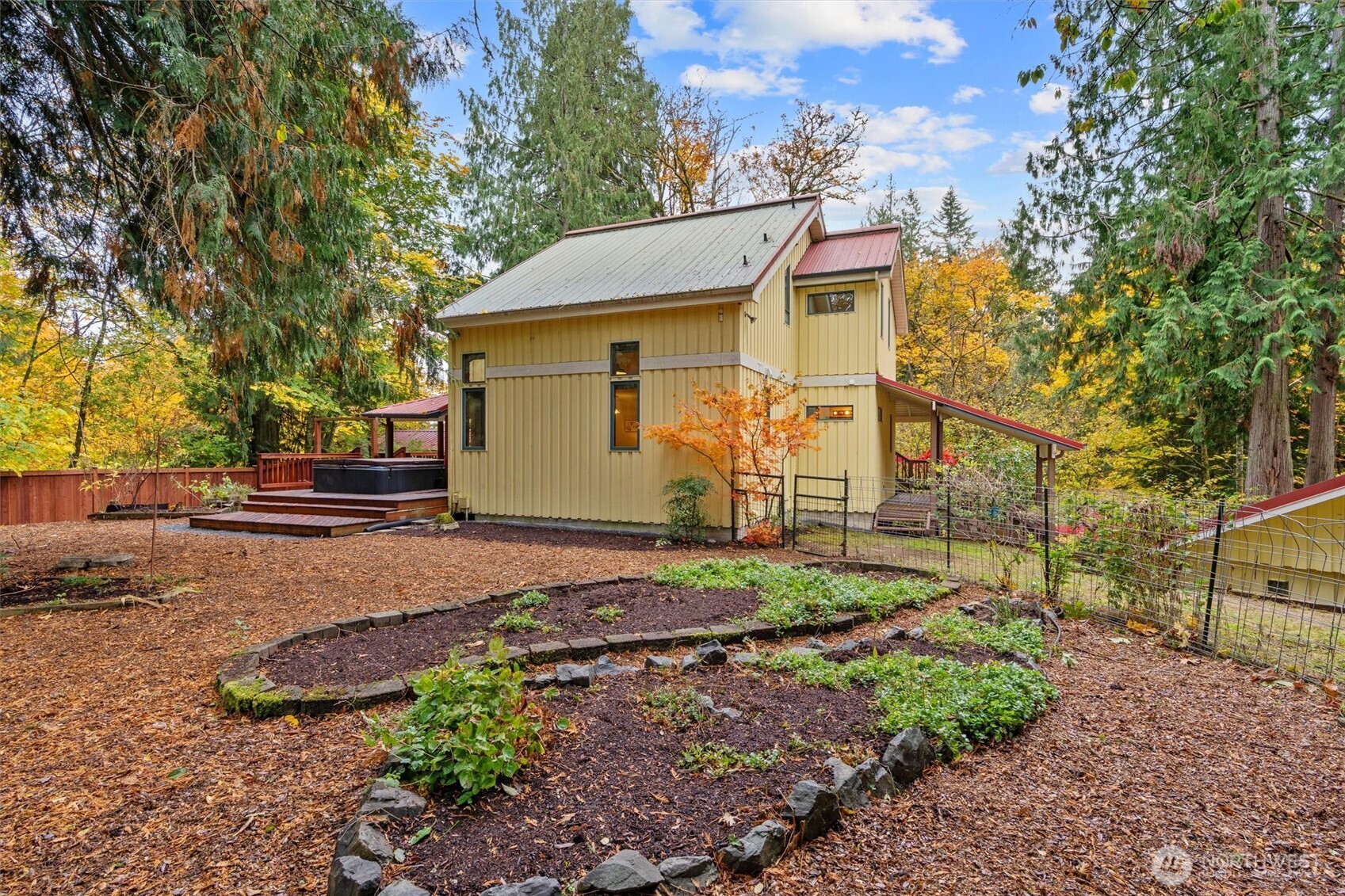 14012 Ingraham Road Monroe, WA 98272 - Photo 39 of 40 a view of a back yard of the house
