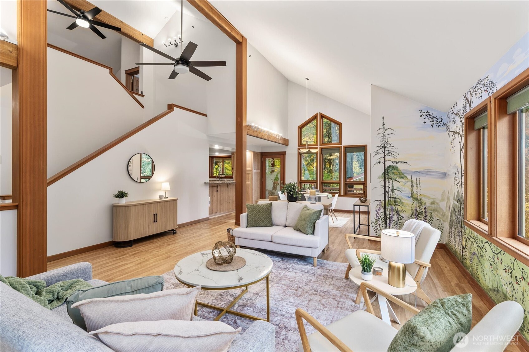 14012 Ingraham Road Monroe, WA 98272 - Photo 5 of 40 a living room with furniture and a wooden floor