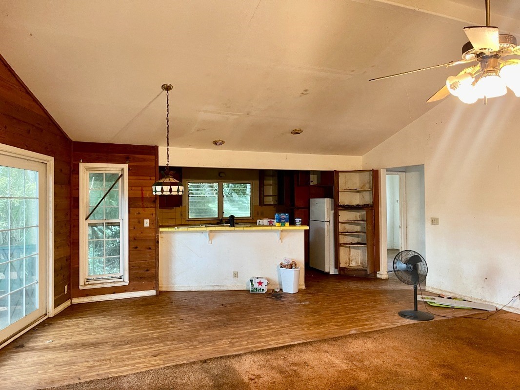 6296 Olohena Road Kapaa, HI 96746 - Photo 12 of 30 a view of a kitchen with a sink and a window
