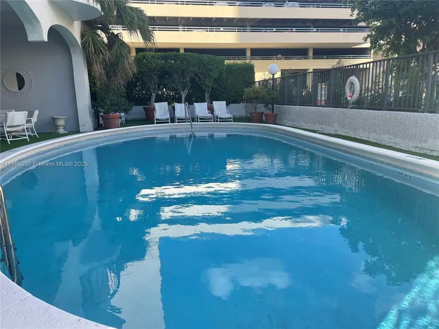 a view of a swimming pool