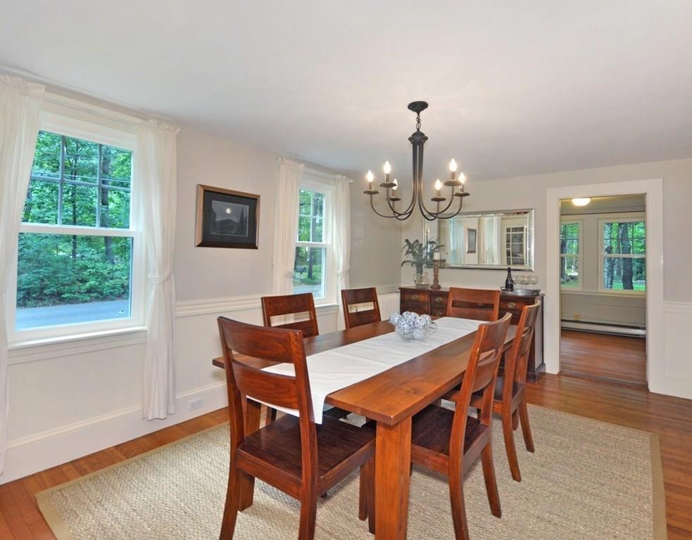 333 Depot Road Boxborough, MA 01719 - Photo 10 of 38 a view of a dining room with furniture window and wooden floor