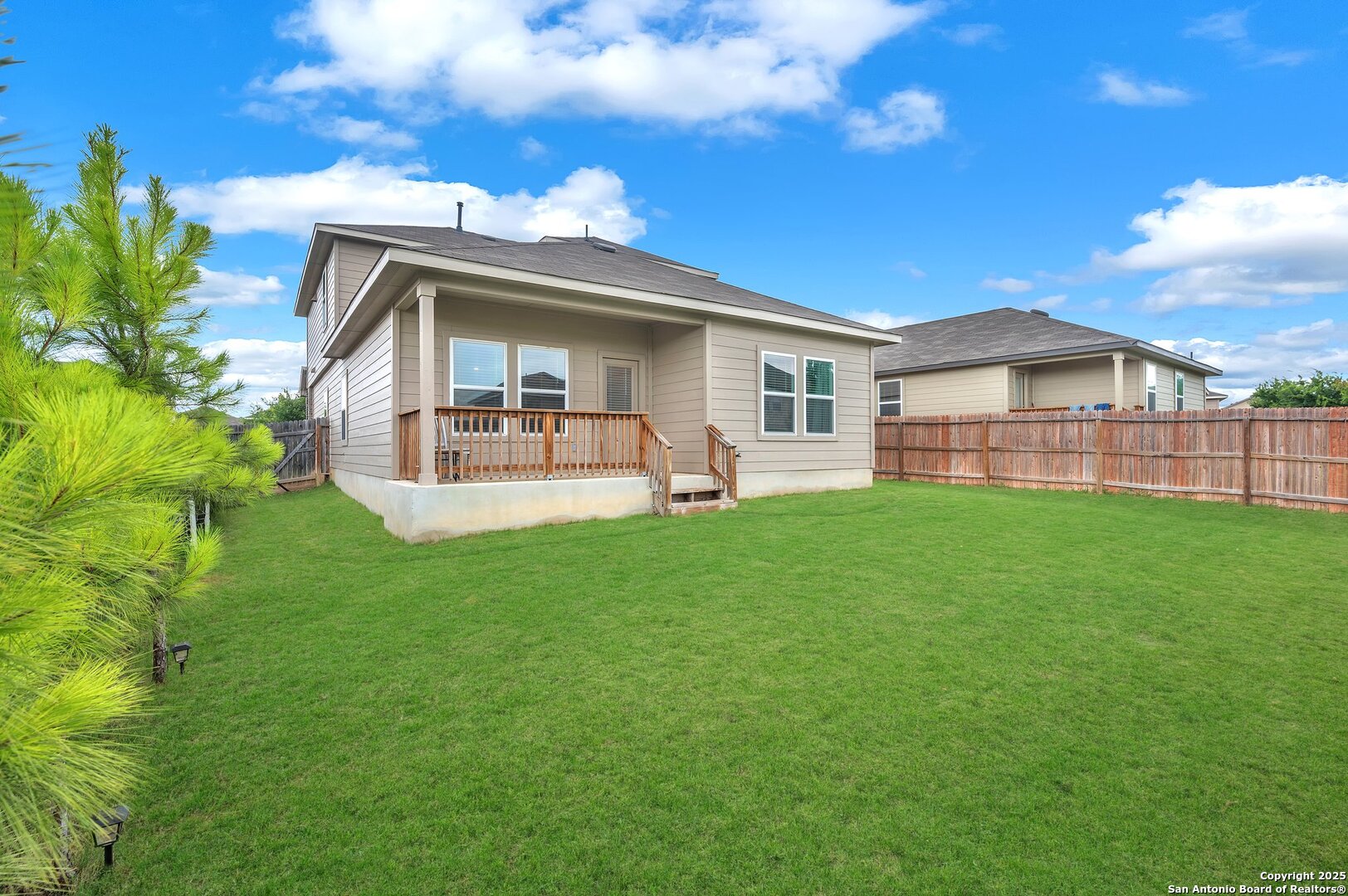 14016 Breccia Loop San Antonio, TX 78253 - Photo 30 of 31 a view of a house with a backyard