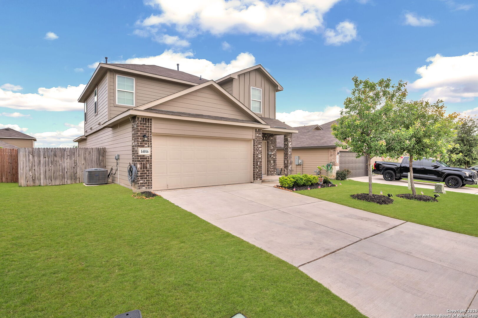 14016 Breccia Loop San Antonio, TX 78253 - Photo 31 of 31 a view of a yard in front view of a house