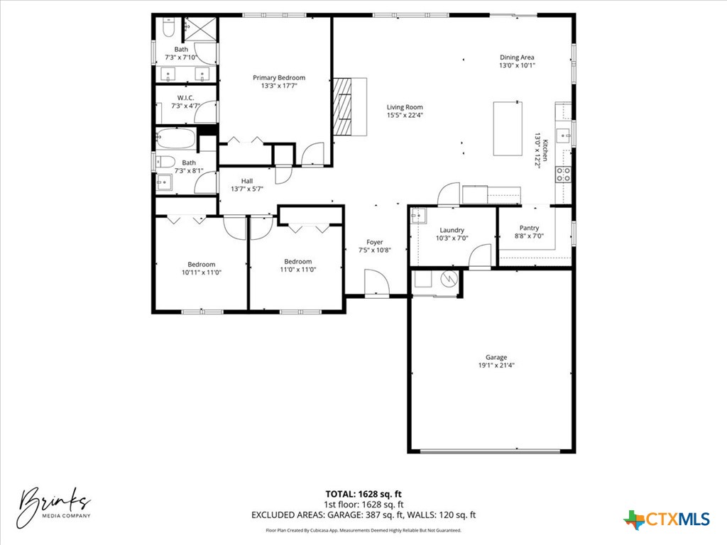 1190 Fernwood Road Fischer, TX 78623 - Photo 27 of 27 a picture of a floor plan